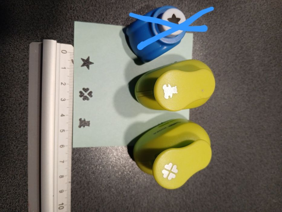 Mini dziurkacze do scrapbooking