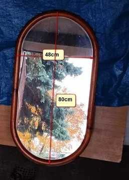 Lustro wiszące - owalne