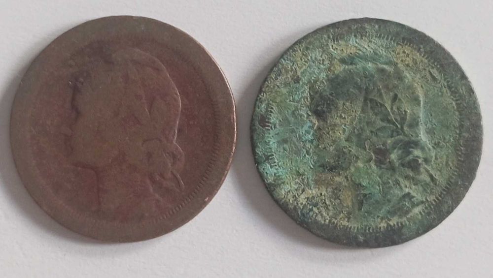 Lote moedas de 20 centavos - 2 Uni
