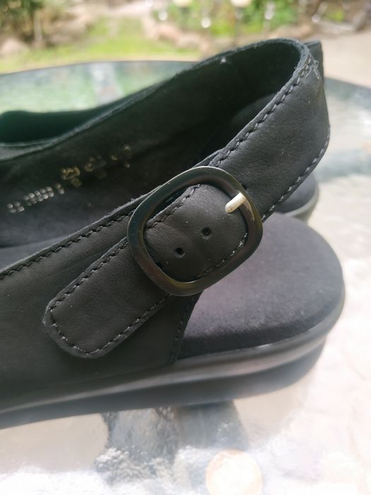 Sandały skórzane damskie rozmiar 37.5