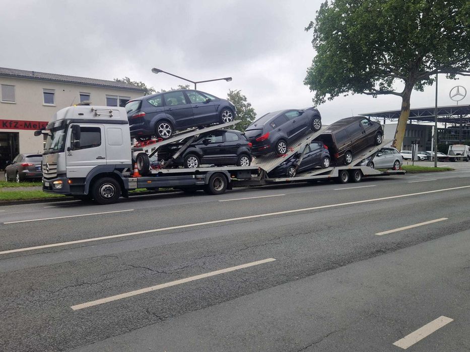 Transport samochodów Niemcy, Belgia, Holandia, Dania, Luksemburg