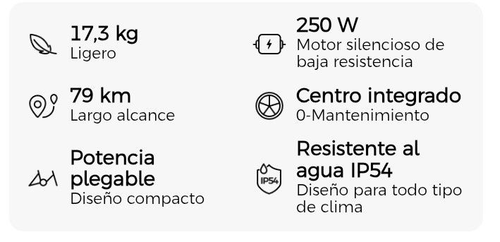 Mini bicicleta eléctrica Fiido D3 Pro