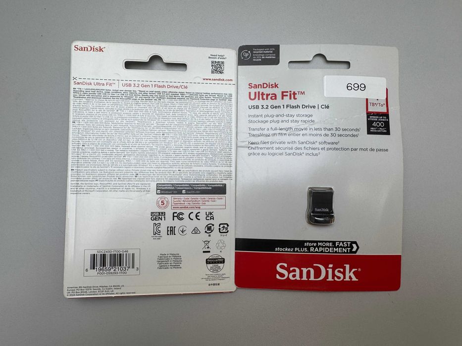 Pendrive SanDisk UltraFit 1TB 400mb/s /Sklep Wrocław