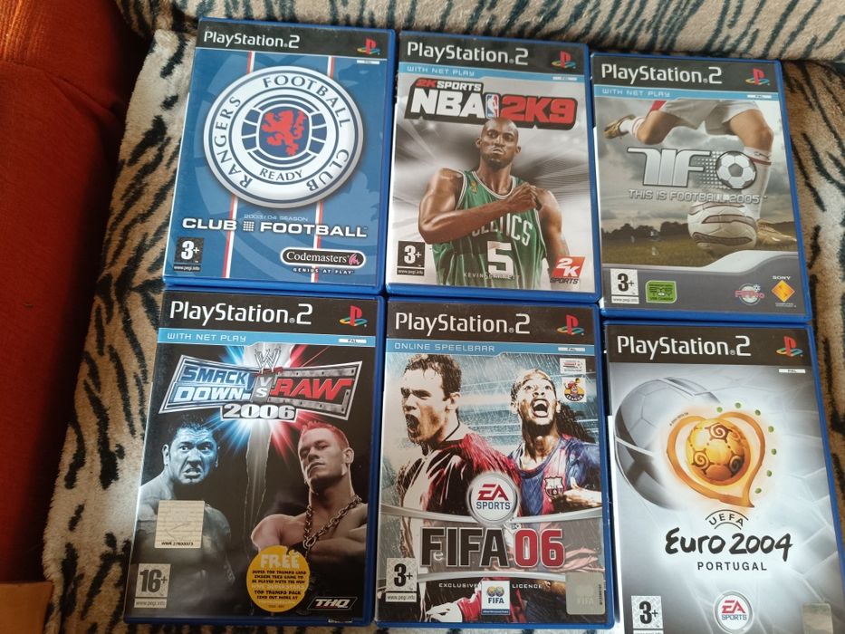 Zestaw gier PlayStation 2/ 21 gier