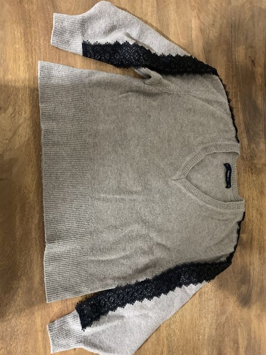 Camisola de Inverno “Zara” tamanho S, bege, decote em V