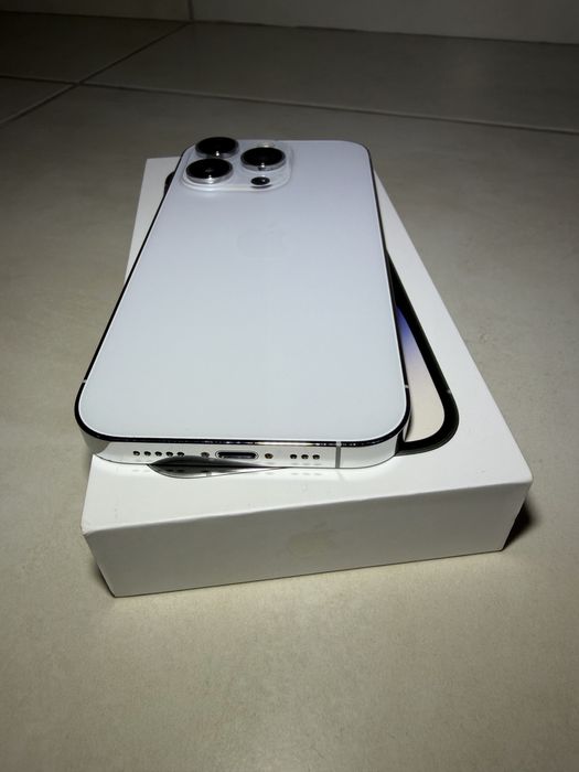 iPhone 14 Pro 256GB Preateado - como novo com caixa original