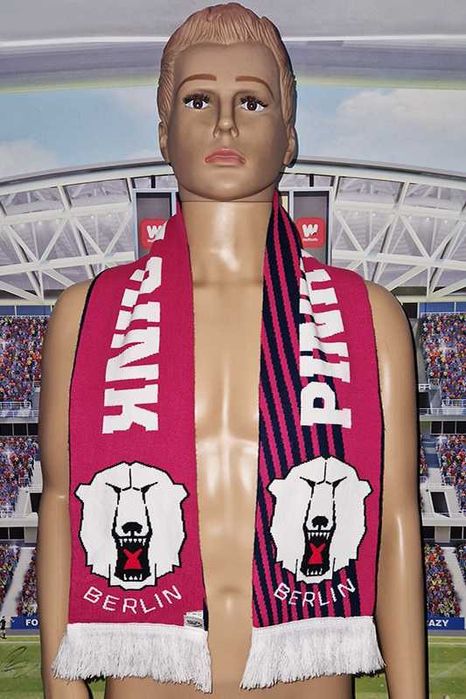 Eisbären Berlin “Pink in the Rink” SportKultur szalik size: 144x18cm