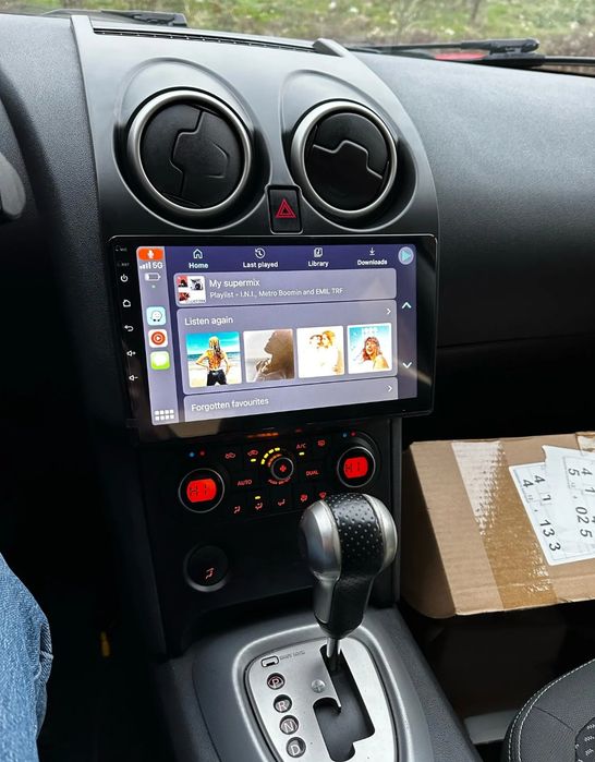 Rádio Android 14 com GPS Nissan Qashqai J10 (Artigo Novo)