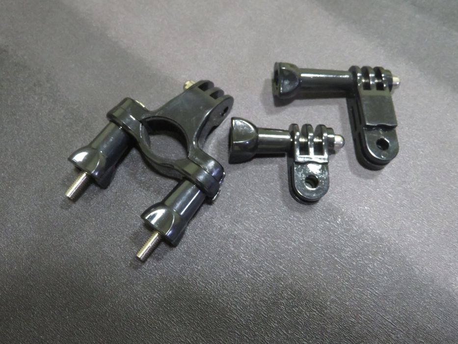 Suporte Mota/Bicicleta 3 Way Action Cams - Gopro, SJCAM, Xiaomi, Rollei...