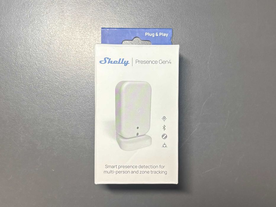 Shelly Presence Gen4 Wi-Fi/Zigbee/Matter - Jak nowy (używany tydzień)