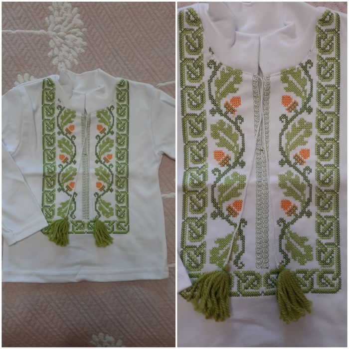 Вишиванки на хлопчика (62/68/80)