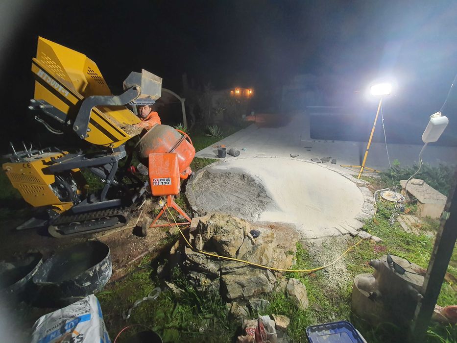 Minidumper, 500kg de carga, elevação e pá