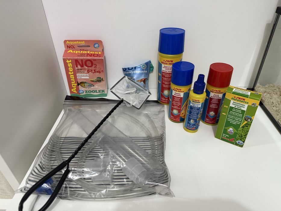 Akwarium Aquael 30 l plus dodatki