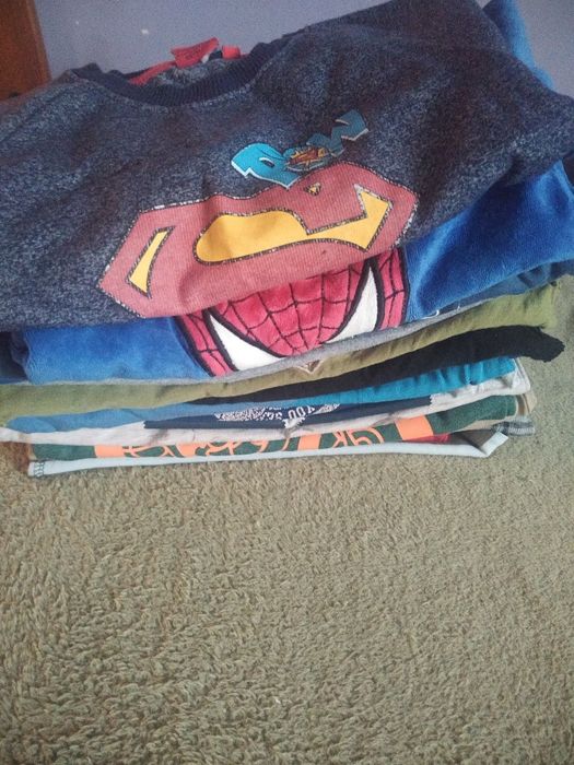 Bluzki dla chłopca r.116