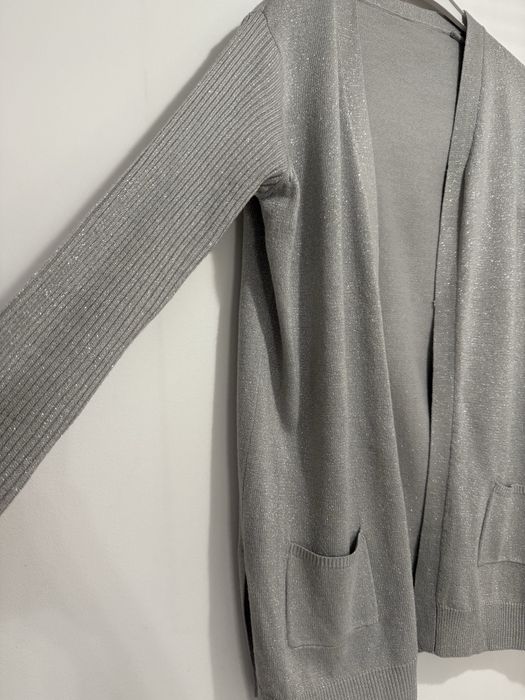 Kardigan ze srebrną nitką Moodo