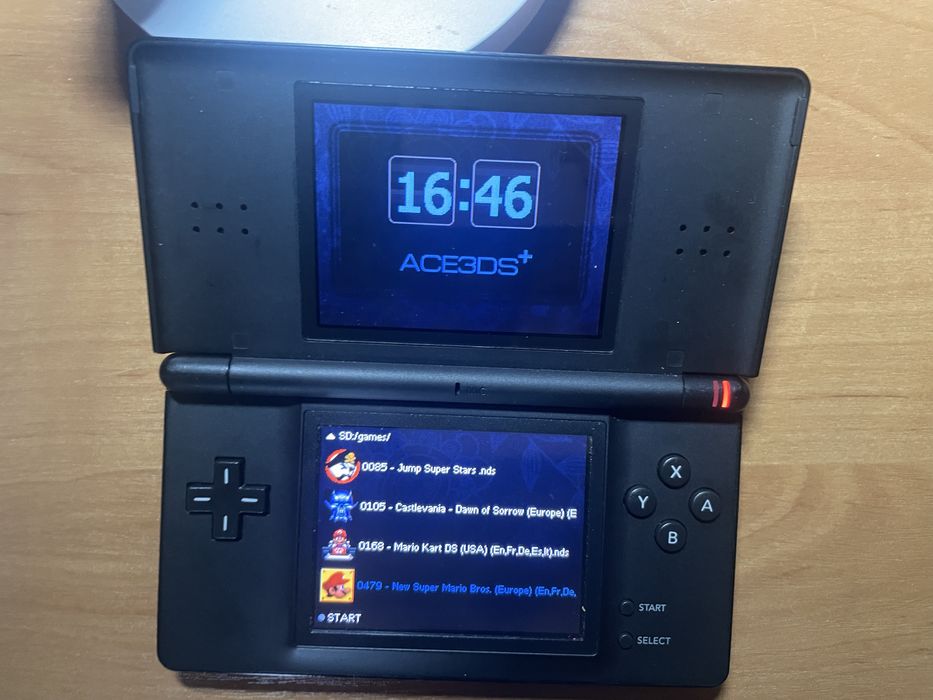 Nintendo ds lite+ картридж прошивкa