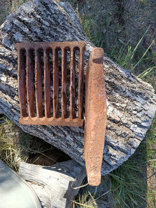 Плиту для печки чугун,колосники 2шт