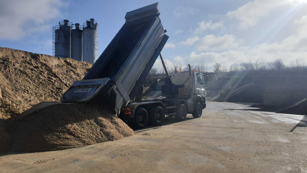 Piach płukany , zasyp , mułek