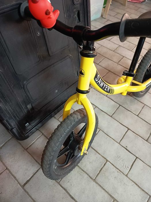 Bicicleta sem Pedais Sawyer Bikes (Amarela) – Ultraleve