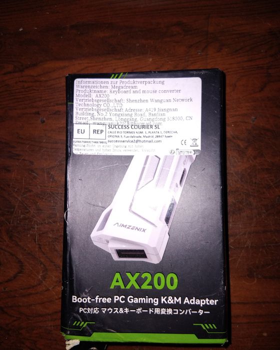 Aimzenix AX200 адаптер пк джойстик