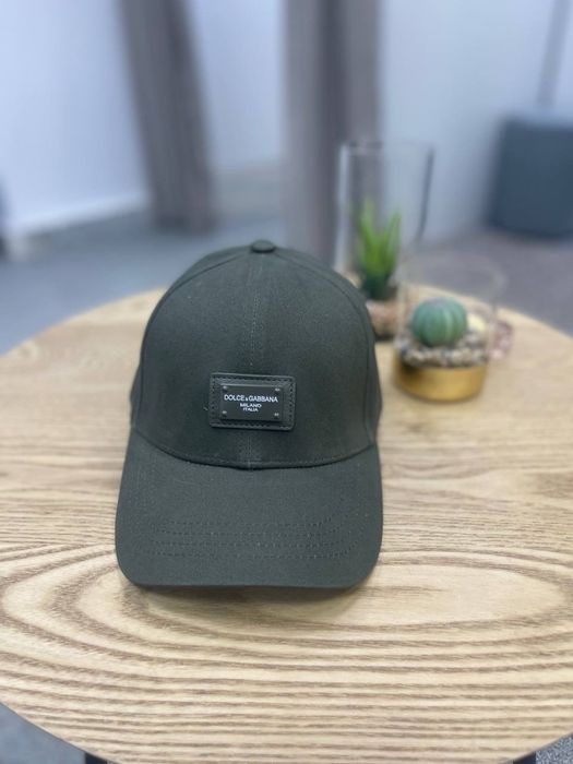 DOLCE&GABBANA мужская кепка-бейсболка (хаки)