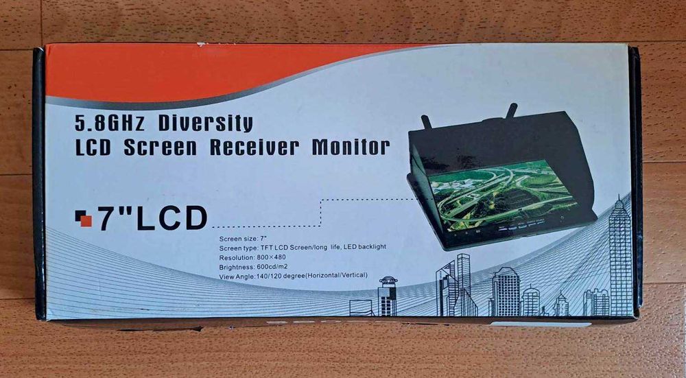 Монітор для FPV LCD5802D 5.8G 7 дюймів