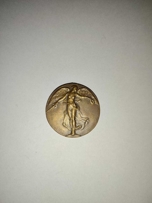 Medalha da Vitória Belga (1914-1918) - I Guerra Mundial - Bronze