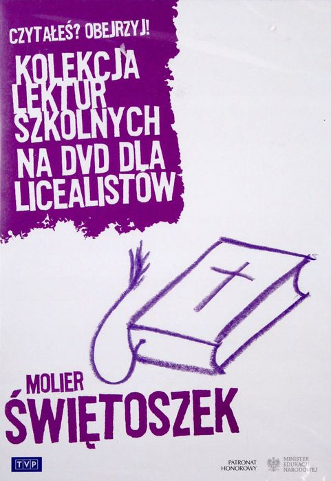 Kolekcja lektur szkolnych. Świętoszek, płyta DVD. Nowy Produkt
