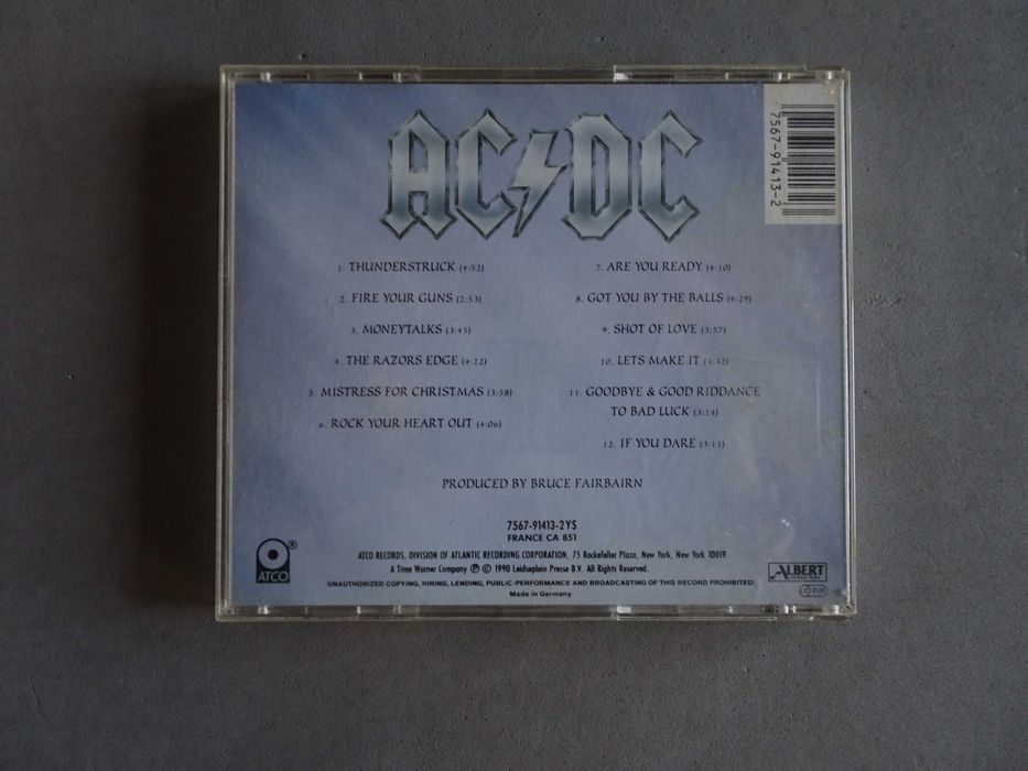 CD - AC/DC The Razors Edge432832607306403843