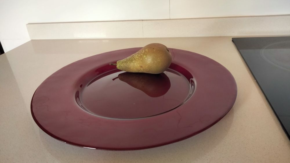 Glazed Red Plates - 33.5 cm Diameter426133827711805440