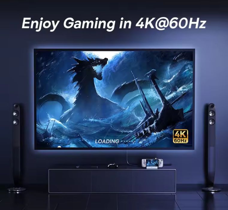 Док-станція Baseus USB C для Steam Deck Nintendo Switch 6 in 1