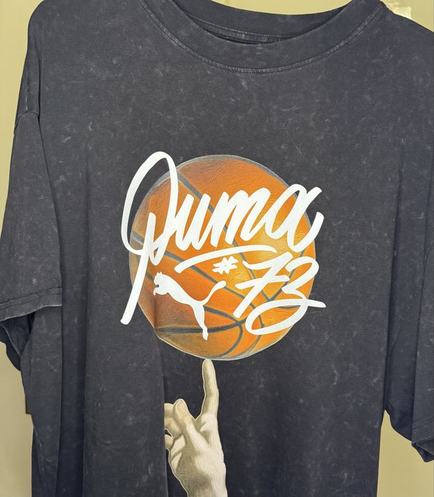 Оригинальная НОВАЯ баскетбольная футболка PUMA Dylan Exhibit Basketball Tee (PUMA Hoops)