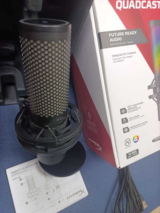 Мікрофон HyperX QuadCast 2 S