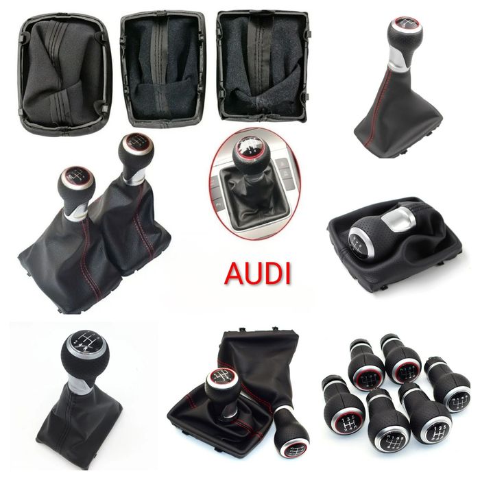 Alavanca AUDI punho moca mudanças A3/A4/A5, Q5, 8L, 8P