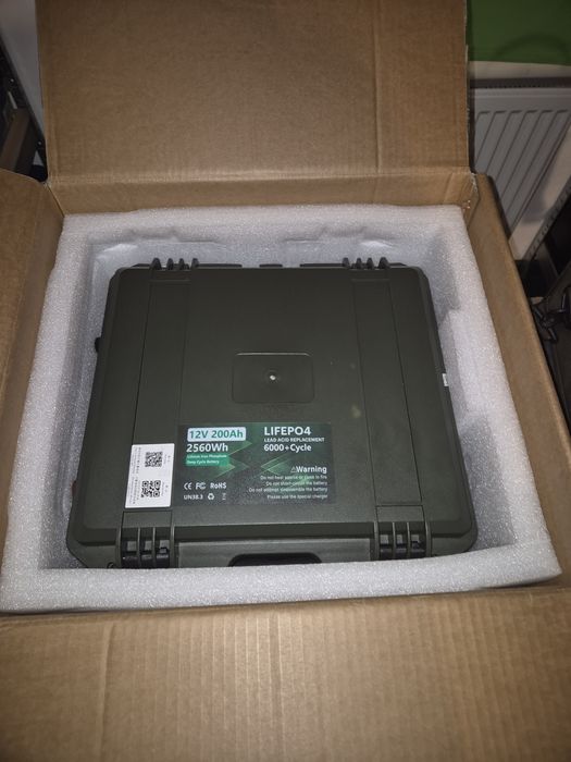 Akumulator LiFePo4 200ah walizkowy - NOWY