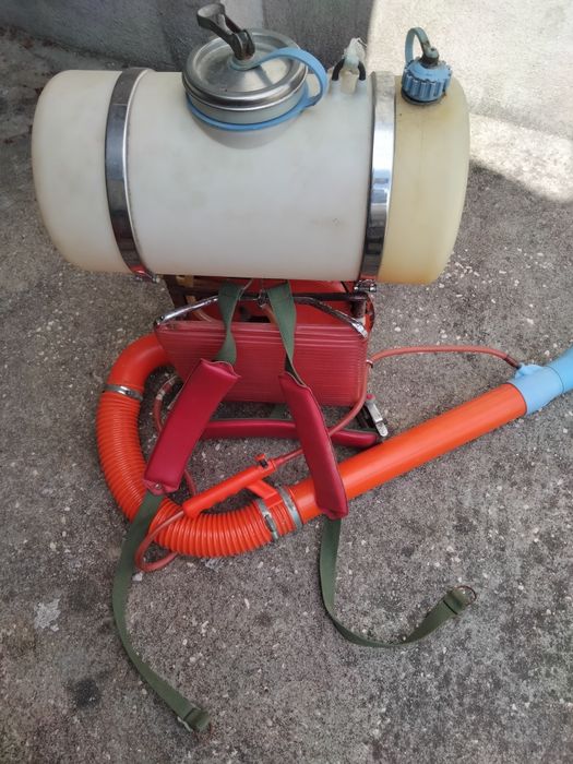 Atomizador em pleno funcionamento