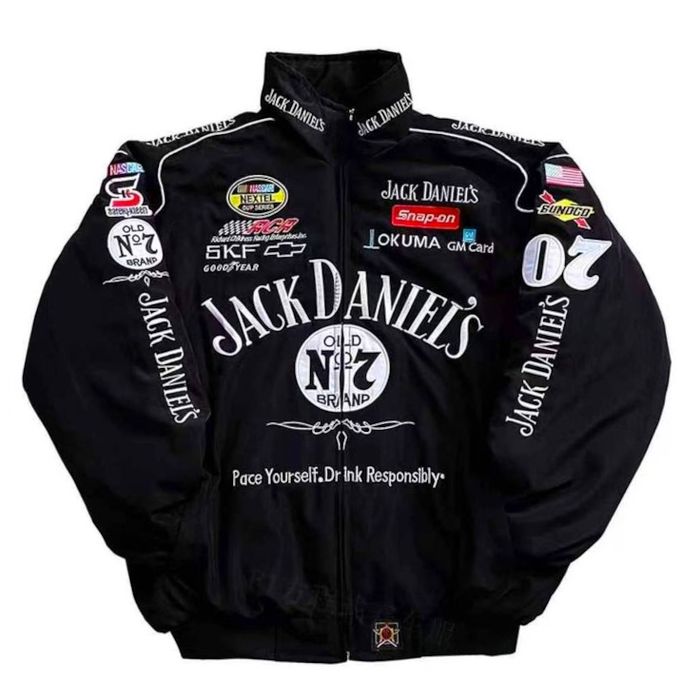 Kurtka Bomberka Racing Jacket F1 Jack Daniel's Motosport - M L XL