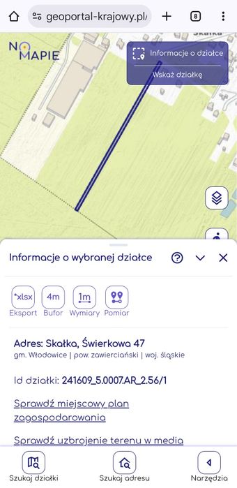Pilnie sprzedam Działka rekreacyjna jura skałka 3300 m² - Widok 3
