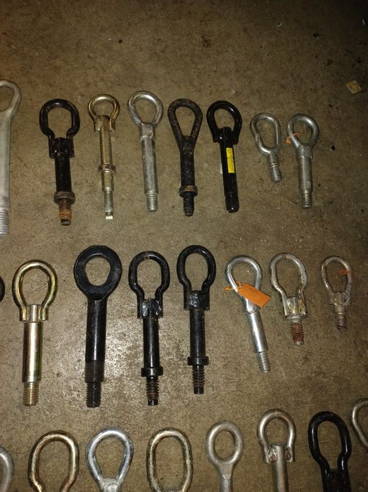 Ucho holownicze różne rodzaje 43szt