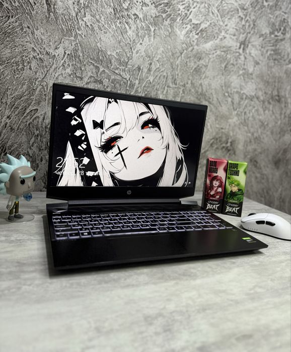Ігровий Ноутбук HP PAVILION / GTX1650 / Ryzen 5 / DDR4 16GB / SSD 512 GB