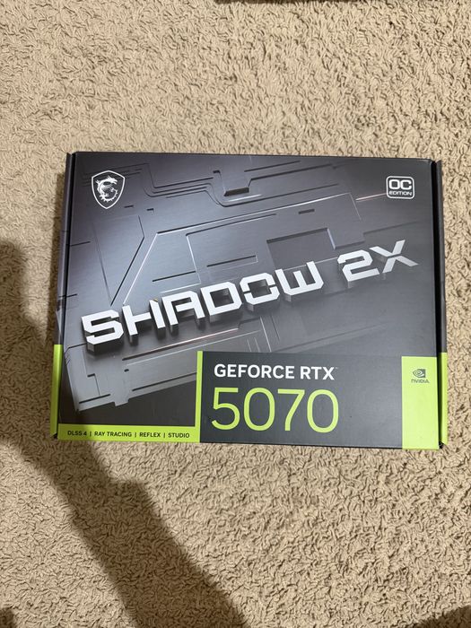 Відеокарта MSI GeForce RTX 5070 12G SHADOW 2X OC