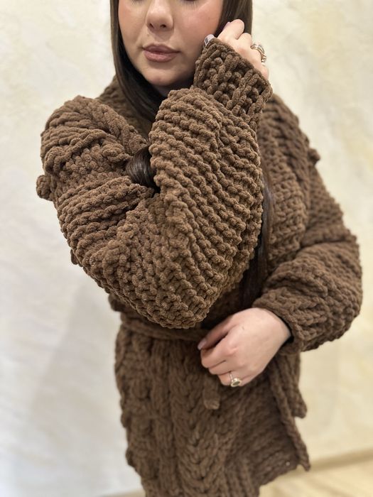 Кардиган плюшевий