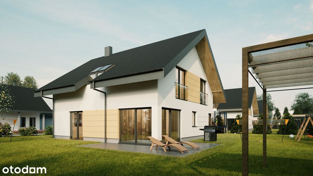 Dom wolnostojący nr 3 | 163 m² | Duża działka 7 ar | Blisko Krakowa