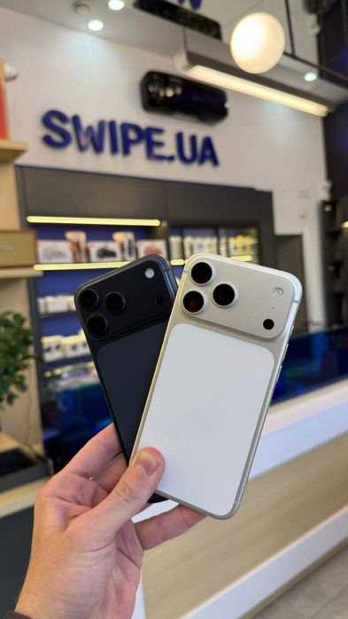 OPEN BOX iPhone 17 Pro Max 256gb/512gb (Esim) Silver/Deep Blue/Cosmic Orange 1-10 циклів | СВАЙП