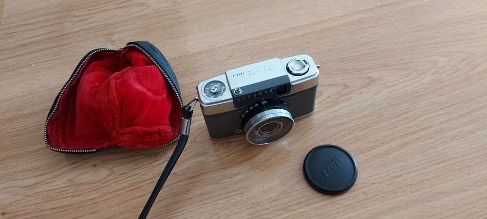 Olympus pen ee S com skylight - japan - fotometro 100% a funcionar