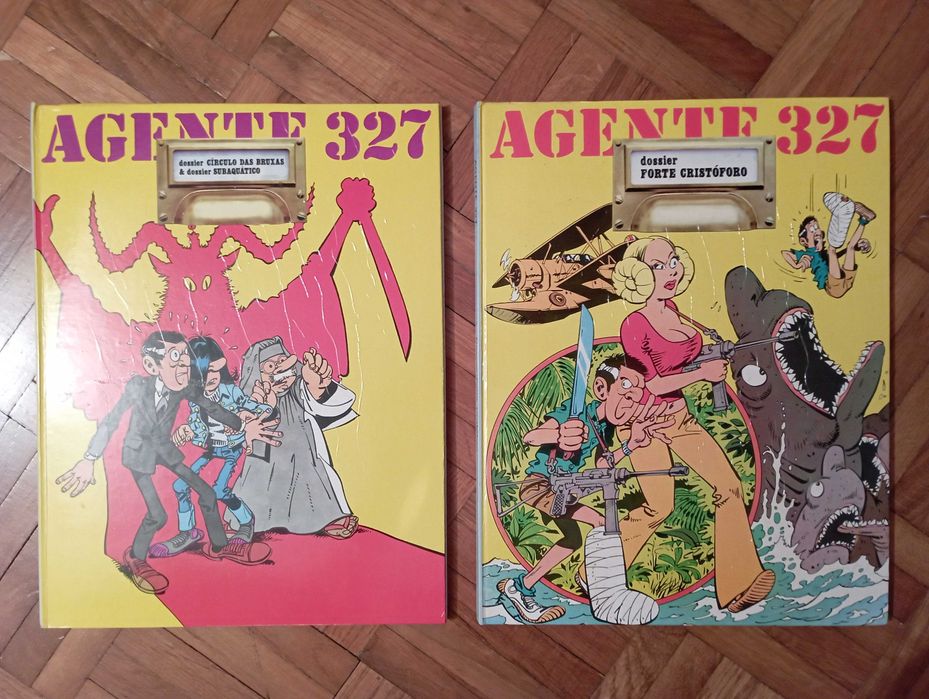 Caixa Amigos do Livro com 8 ÁLBUNS de BD