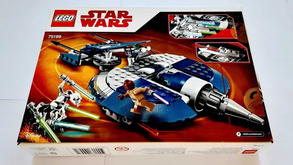 Lego Star Wars 75199 General Grievous’ Combat Speeder selado