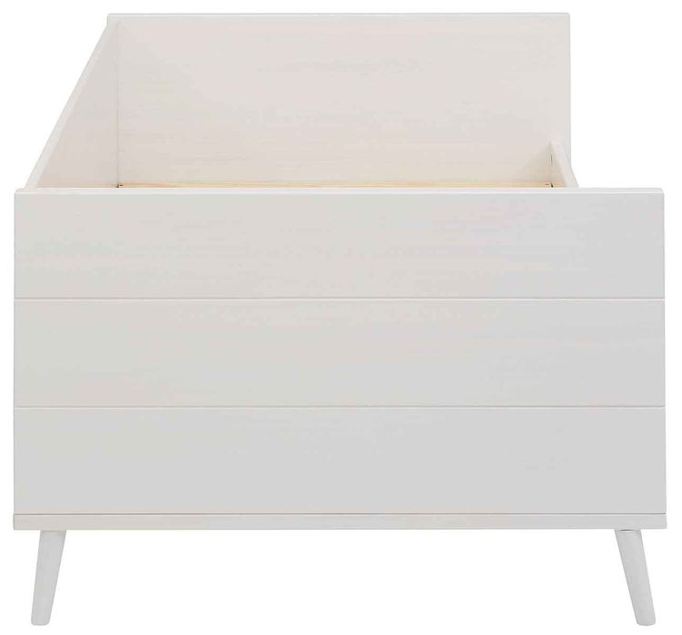 Łóżko drewno sosnowe białe