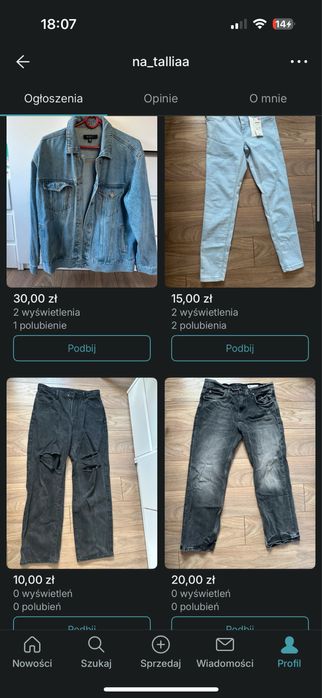 zaprszam na vinted nowe rzeczy