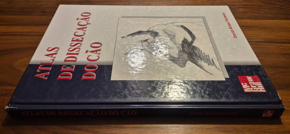 Livro Veterinária - Atlas de dissecação do cão David Alves Ferreira